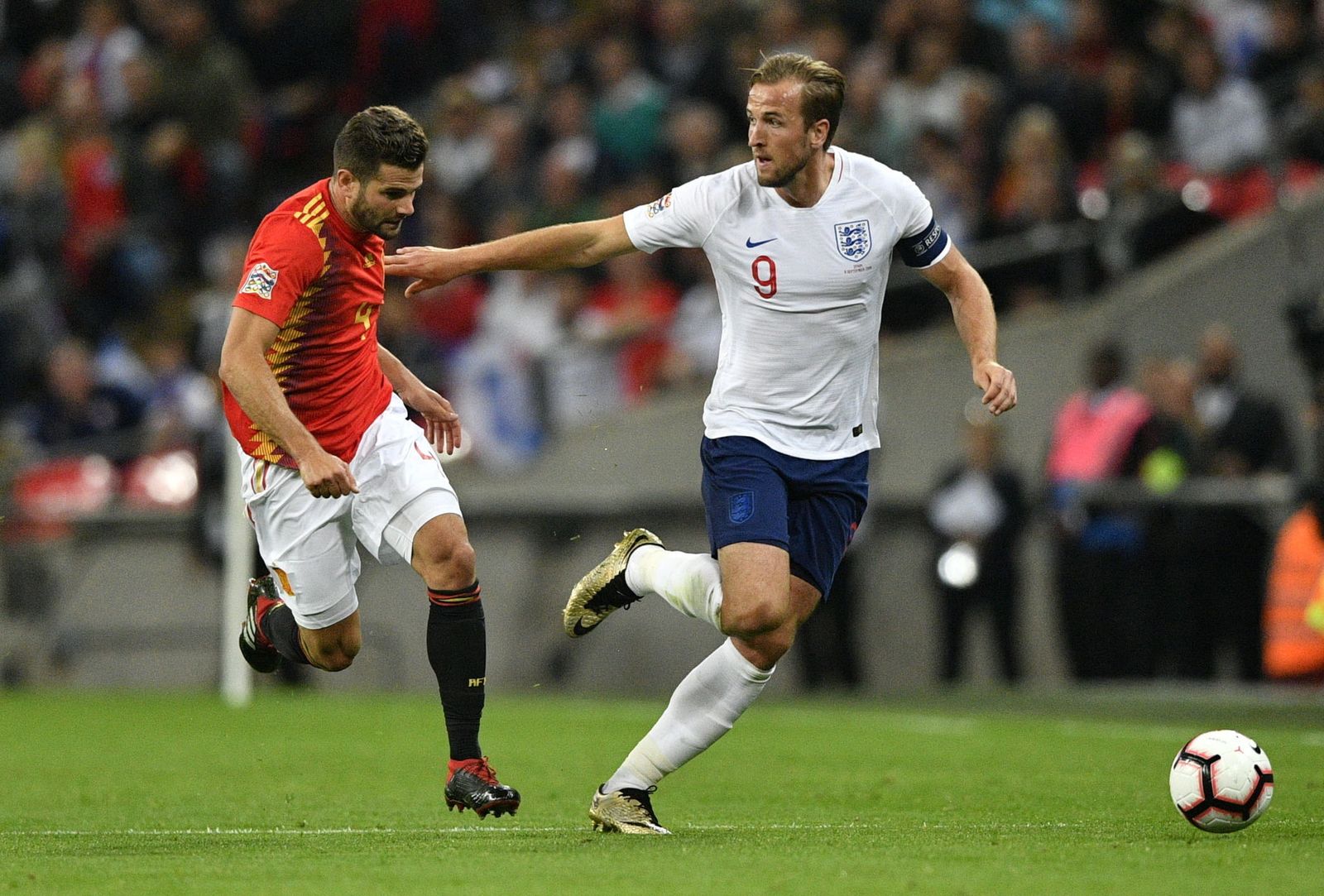 Las imágenes del Inglaterra-España