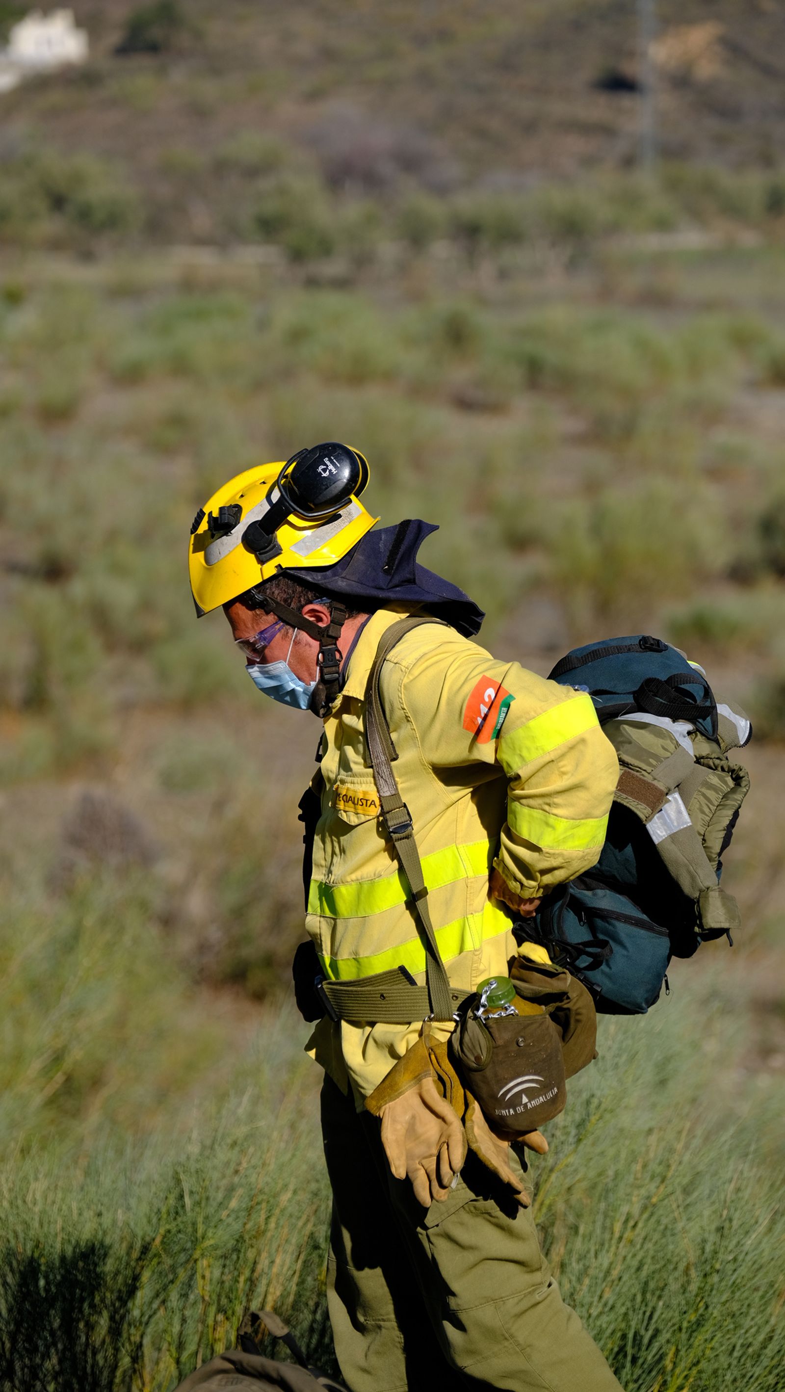 Fotogalería incendio en Castro de Filabres. Almería