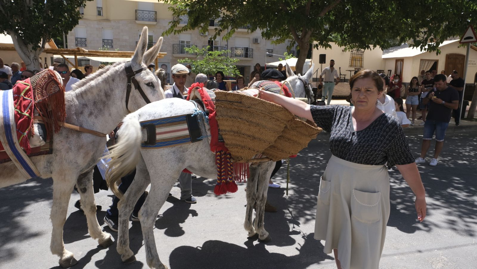 Imágenes de la recreación histórica Canteros y Caciques de Macael