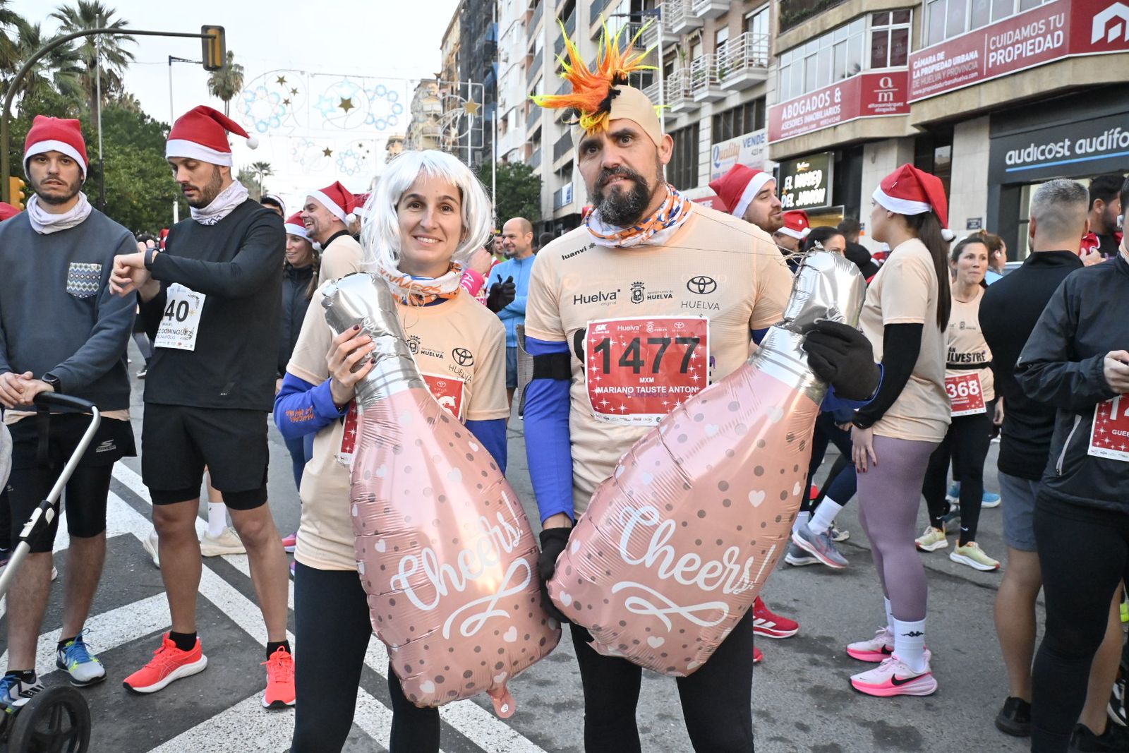 Búscate en las mejores fotografías de la San Silvestre de Huelva 2025