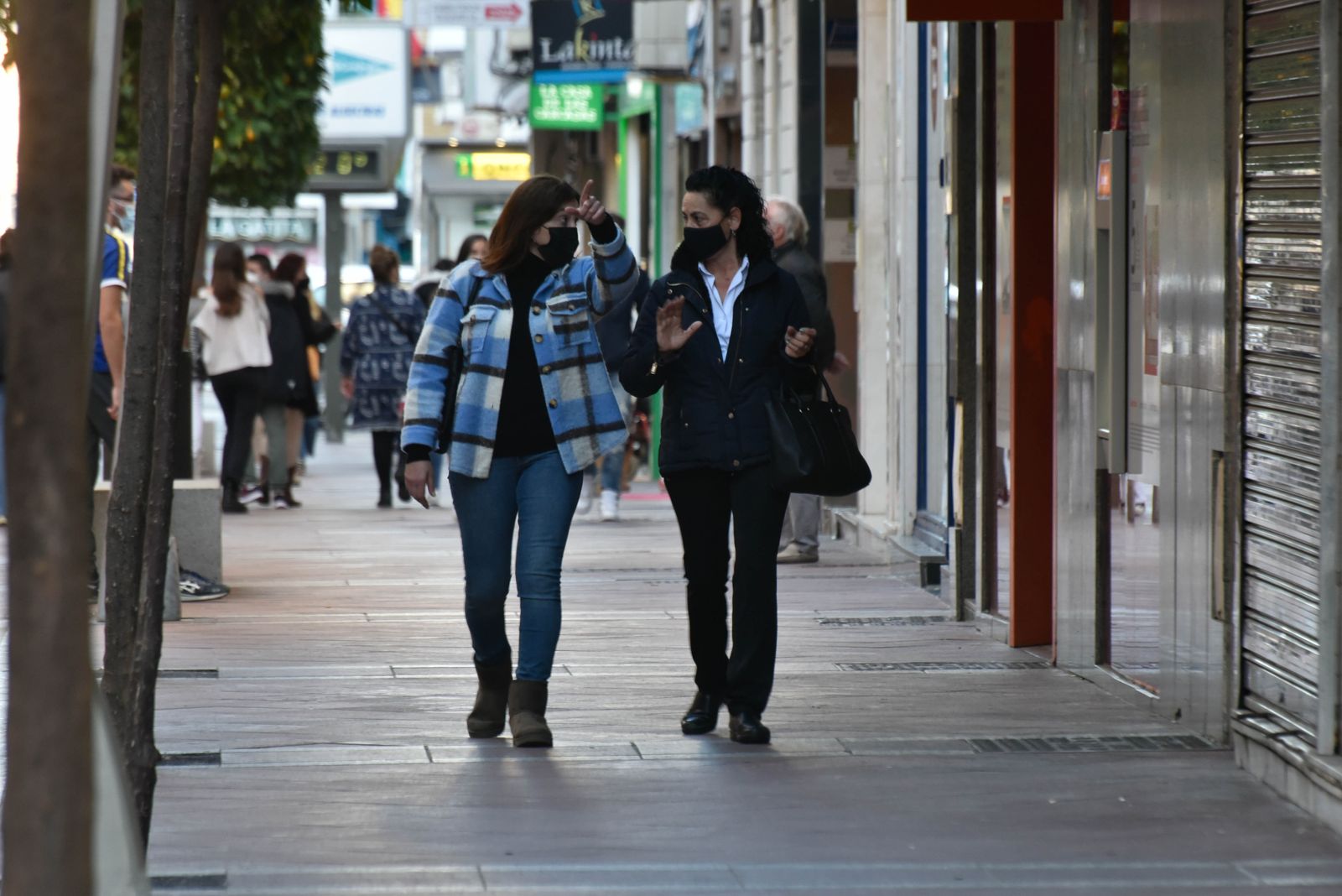 Ambiente en las calles.