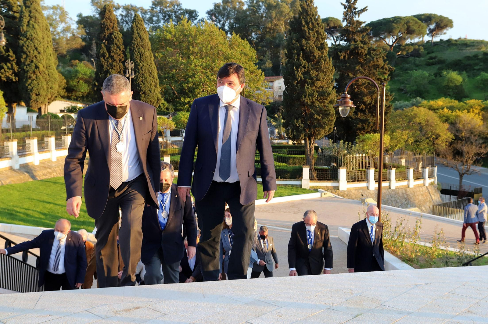 Imágenes del entorno del Santuario de la Cinta en su inauguración