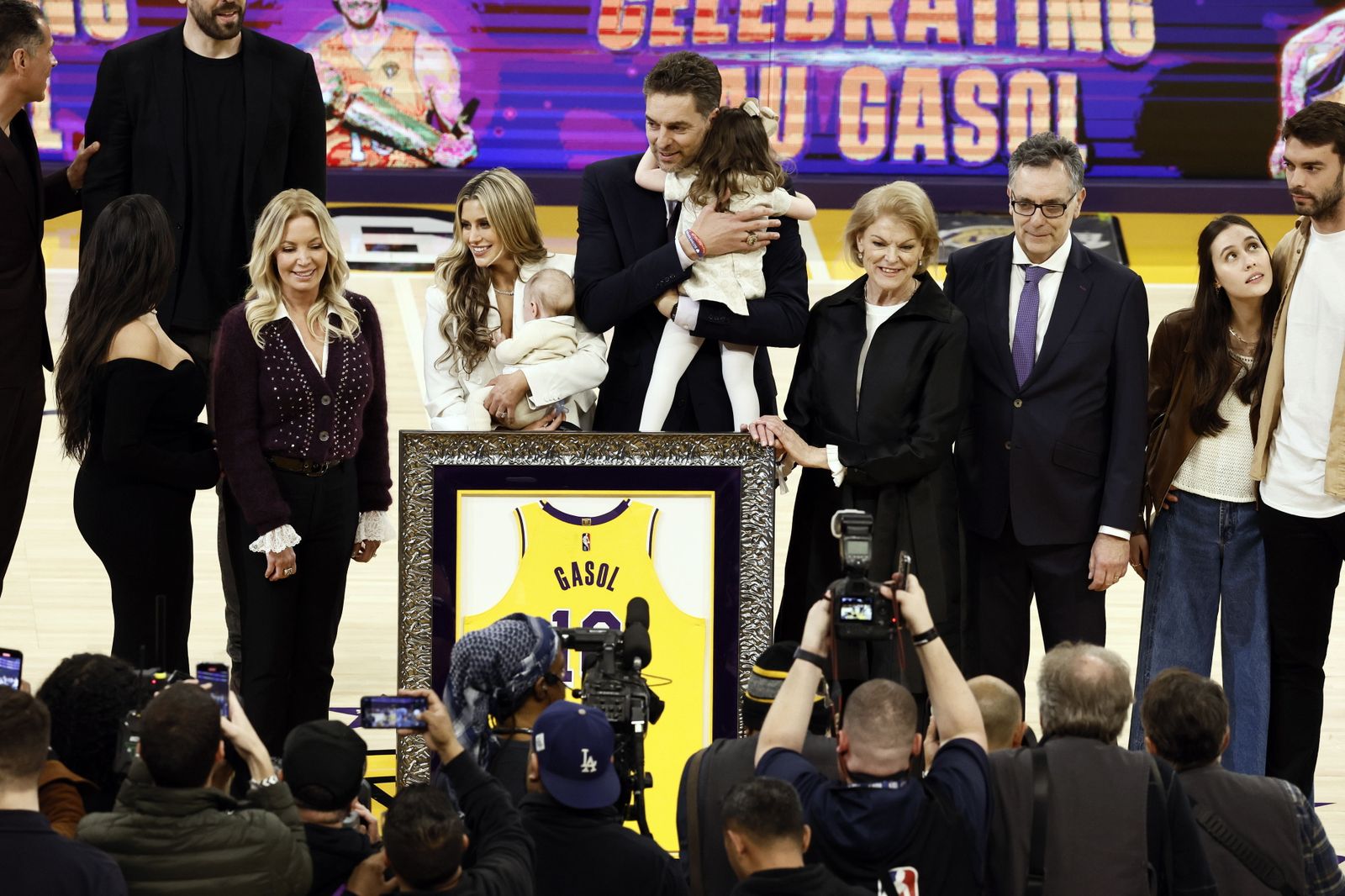 Las fotos del gran día de Pau Gasol