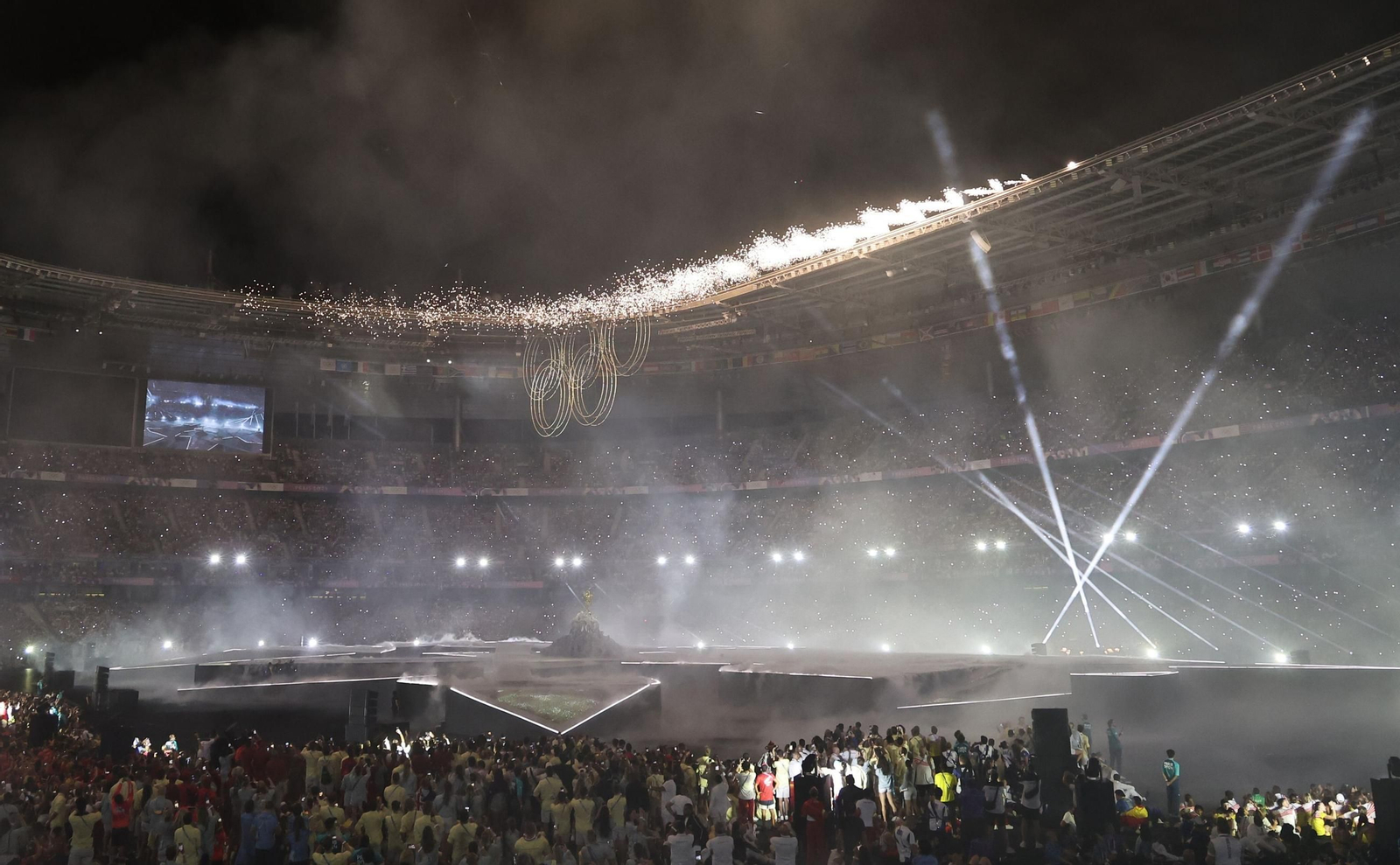 Las fotos de la ceremonia de clausura de los Juegos Olímpicos París 2024