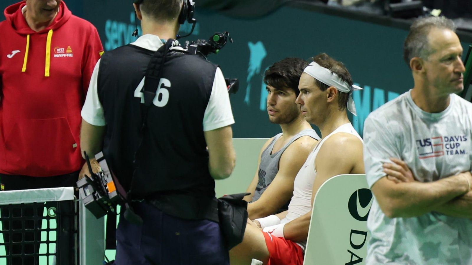 Rafa Nadal-Carlos Alcaraz, ocho juegos a tope con empate antes de la Copa Davis