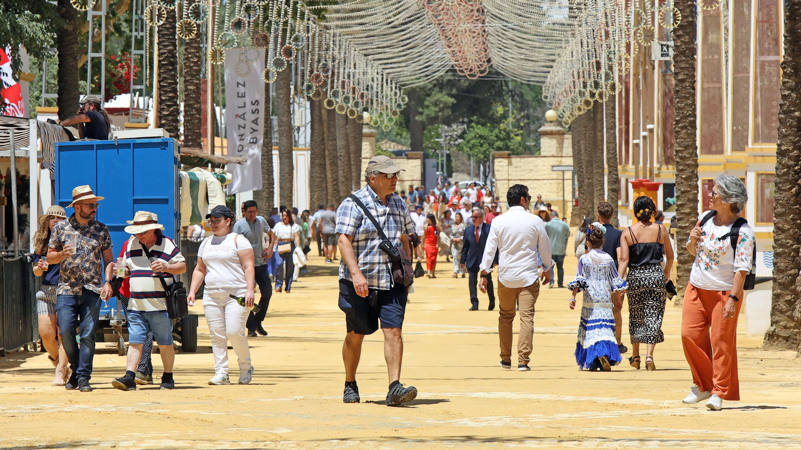Sábado de Feria y alumbrado en Jerez