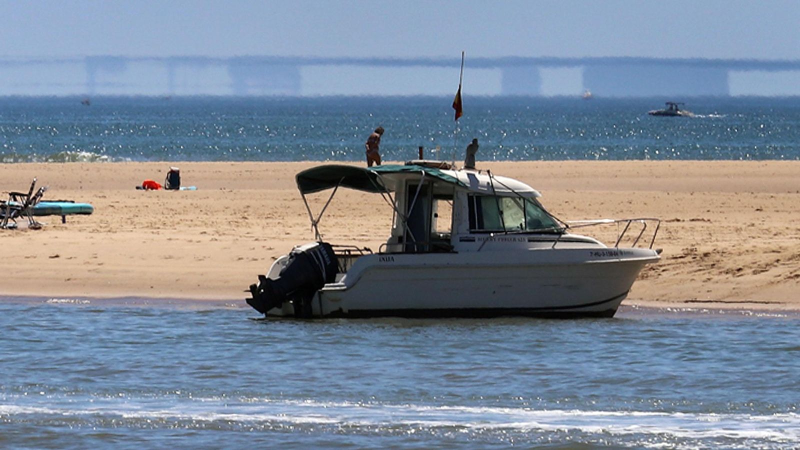 Fata morgana en El Portil
