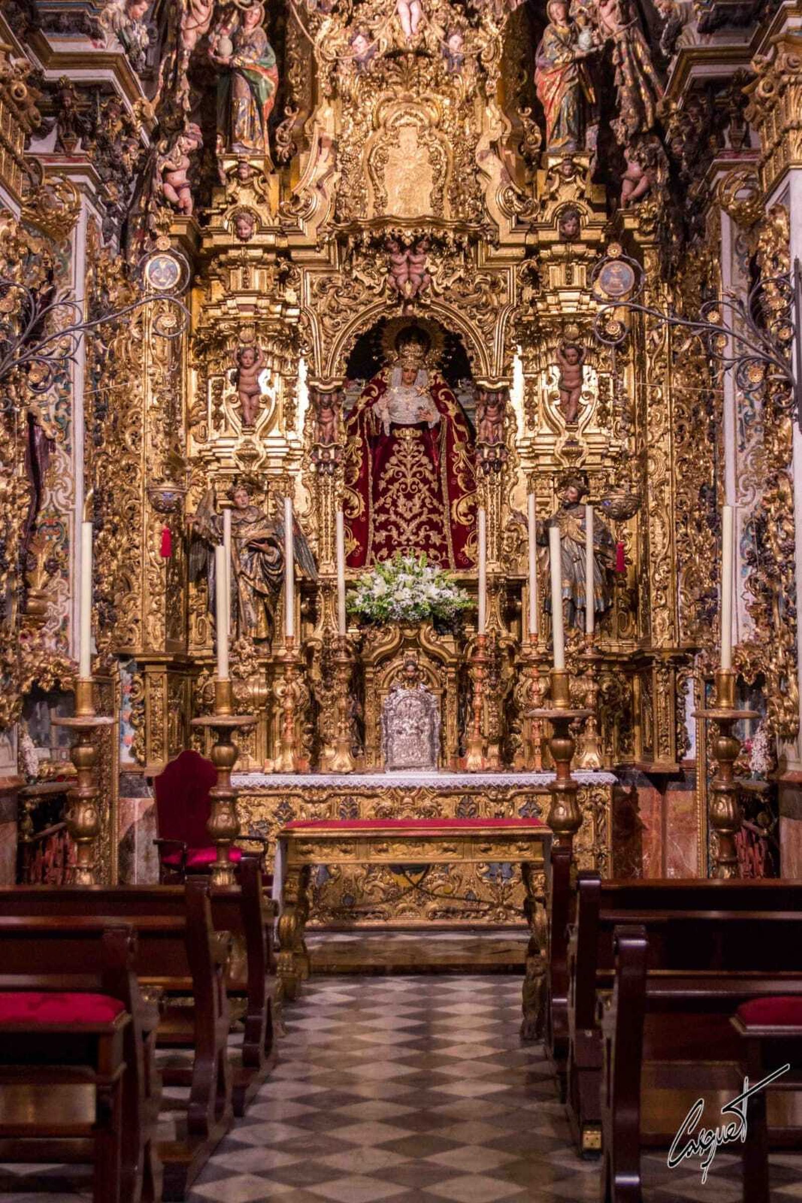 La Virgen de Las Lágrimas en la Capilla Sacramental