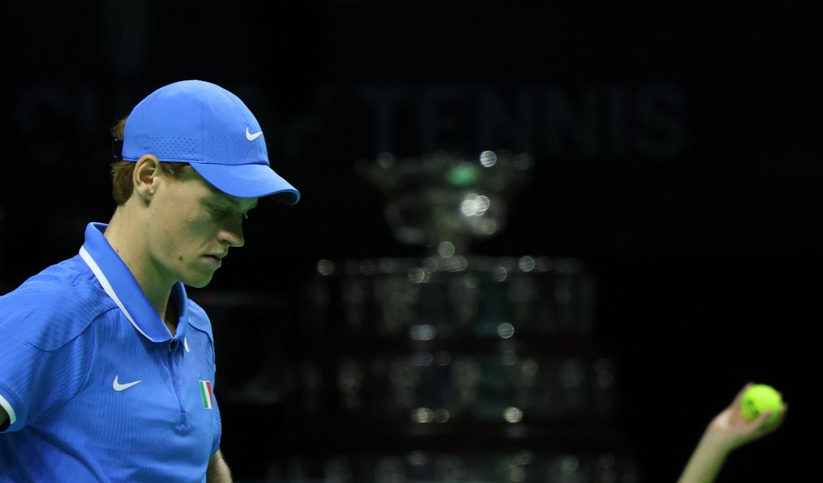 Jannik Sinner trae su show a Málaga.