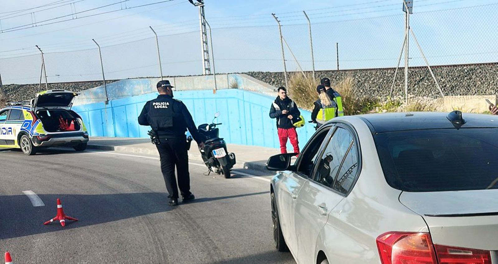 Una imagen de los conroles de este fin de semana.