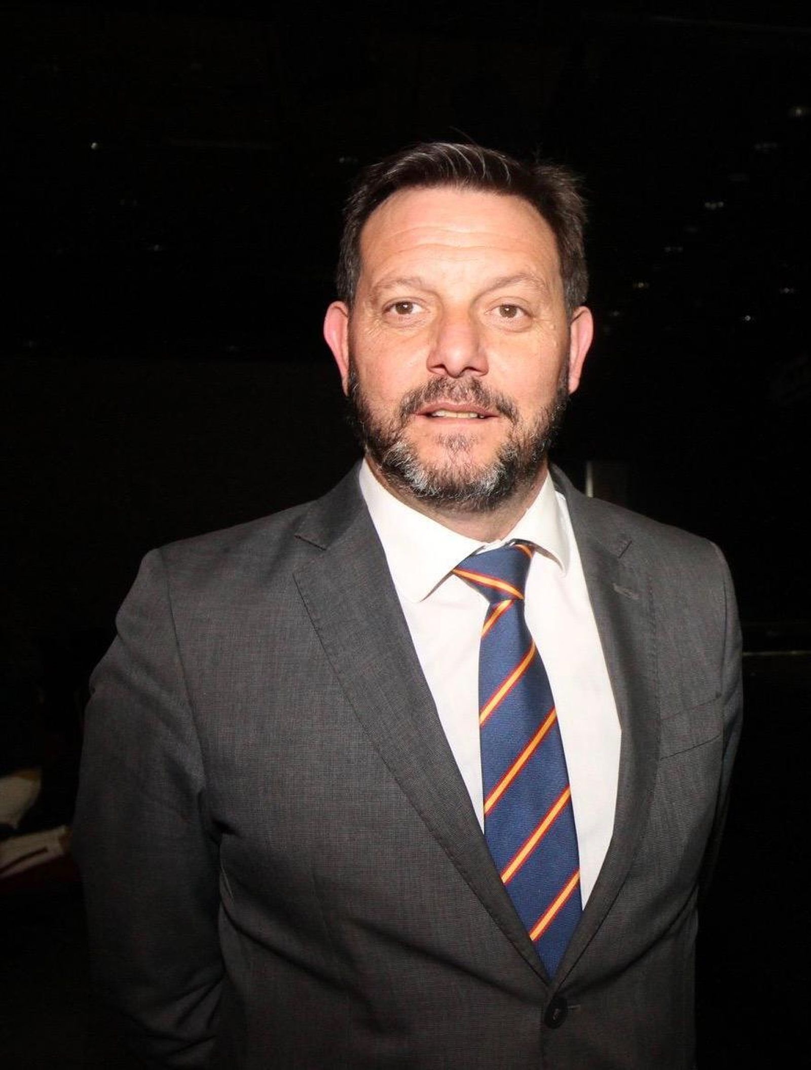 El presidente de la Agrupación de Cofradías de Marbella, Francisco Gil.