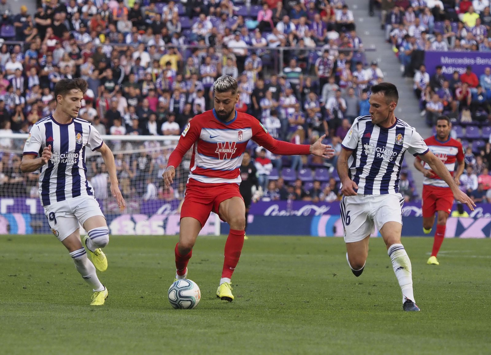 En el partido de la primera vuelta el Granada empató en Valladolid