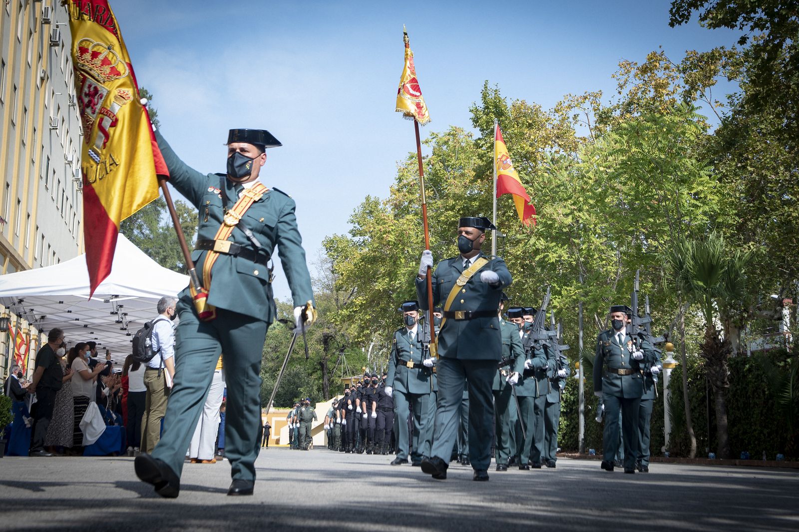El acto del día del Pilar de la Guardia Civil, en imágenes