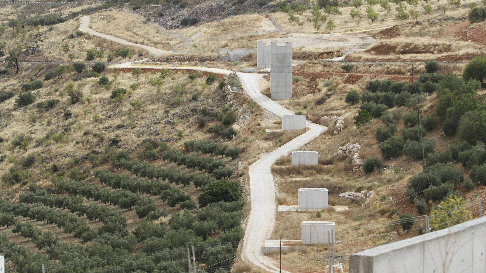 Estado del viaducto de Riofrío cuando se paró la obra en 2016, ahora reanudada
