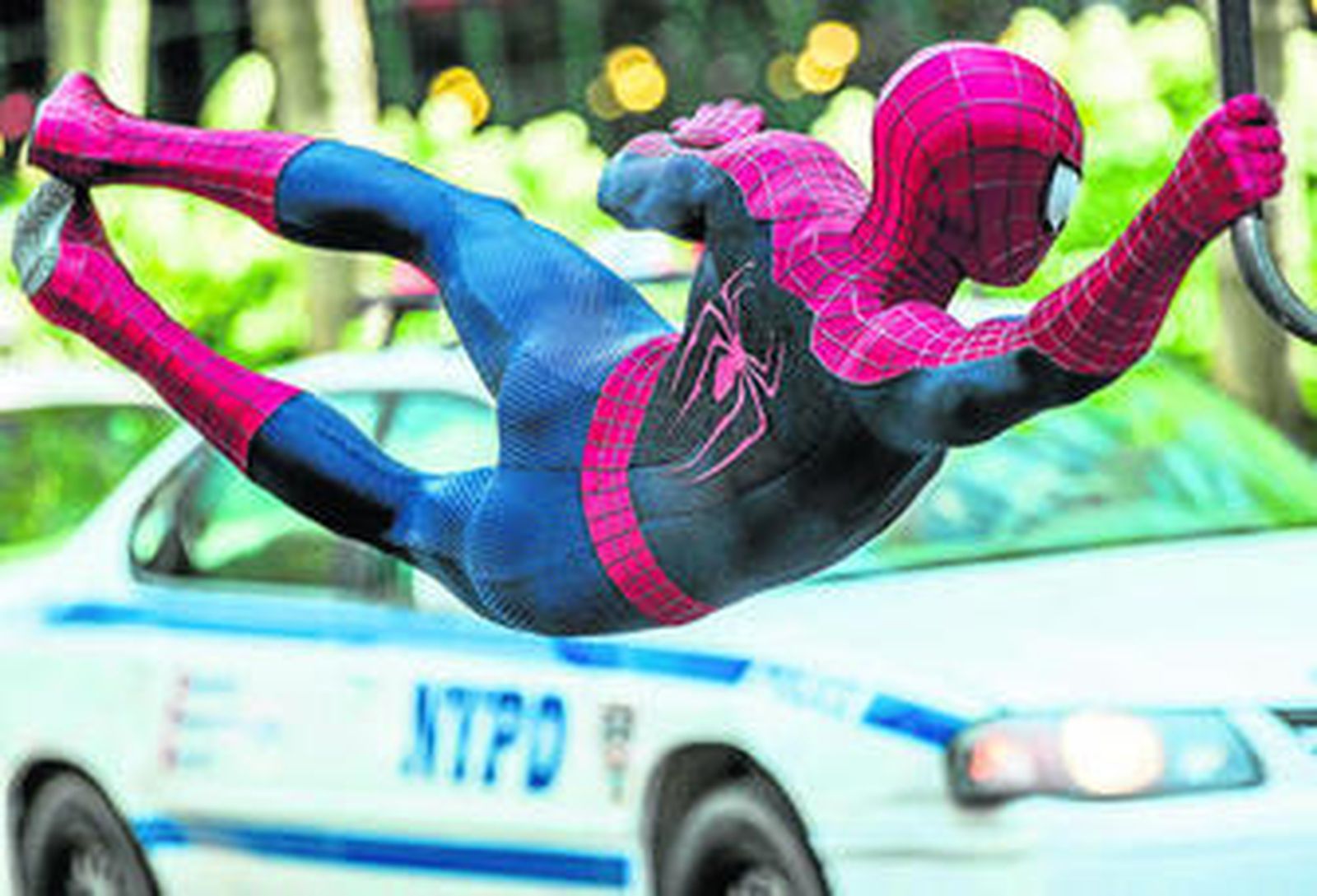 Acción trepidante en la nueva película del superhéroe de Marvel.