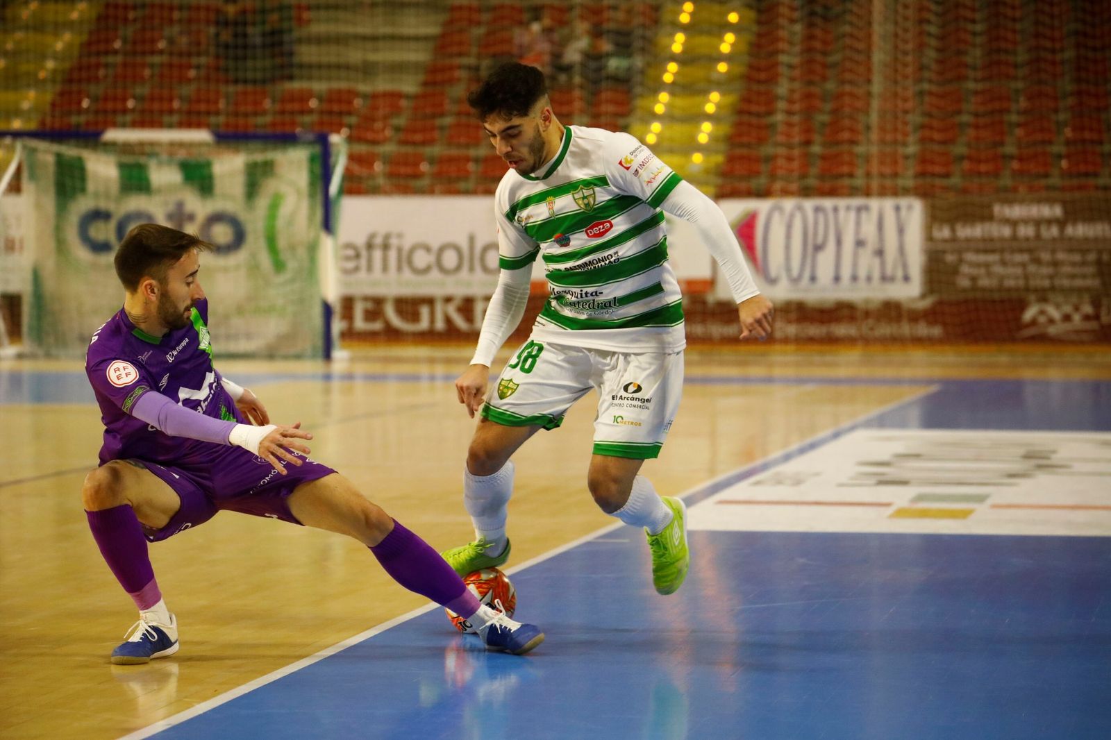 La derrota del Córdoba Futsal ante el Palma, en imágenes