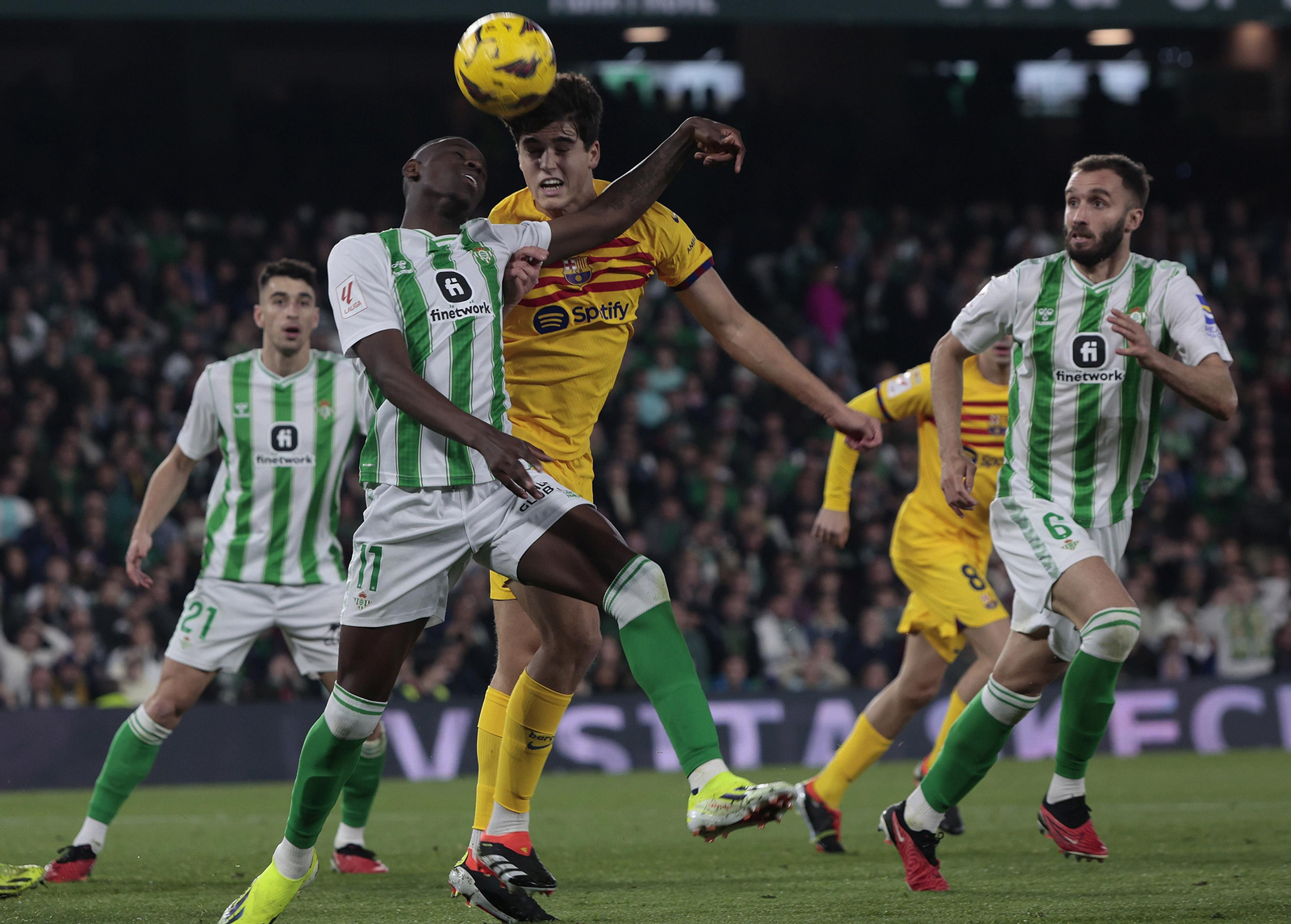 Las imágenes del Betis - Barcelona