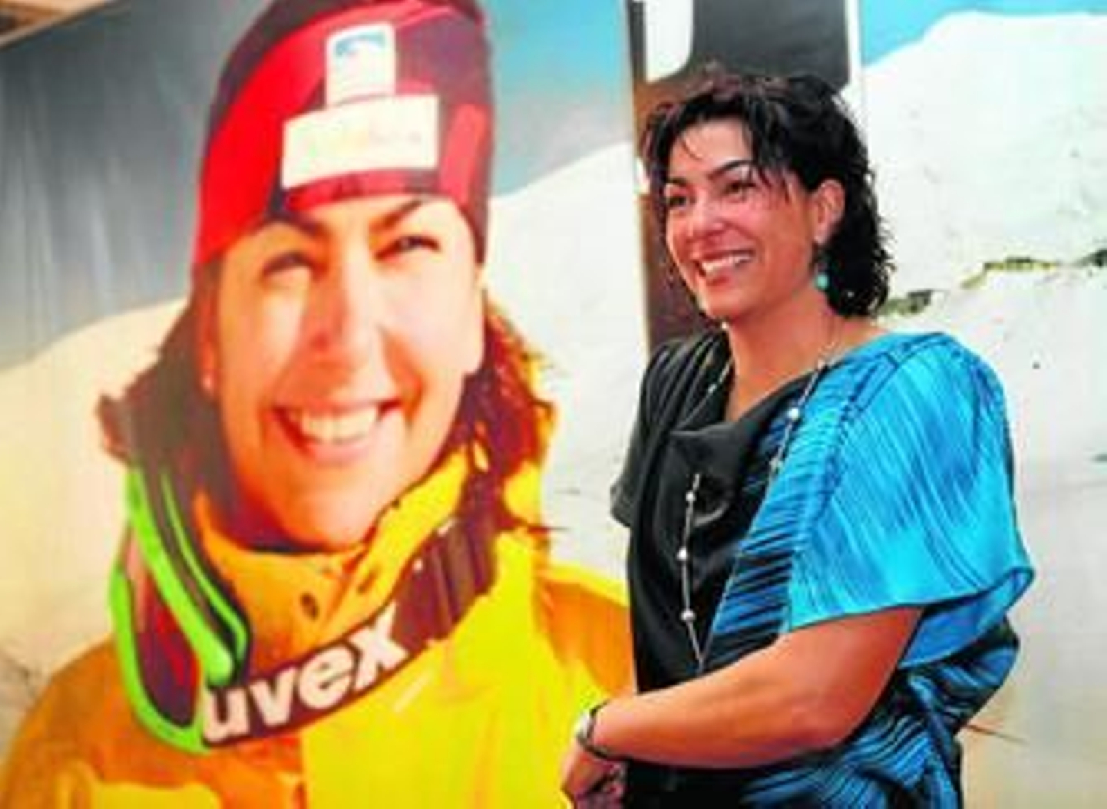 María José Rienda, el día que en Sierra Nevada anunció su retirada como esquiadora. María José Rienda, el día que en Sierra Nevada anunció su retirada como esquiadora.