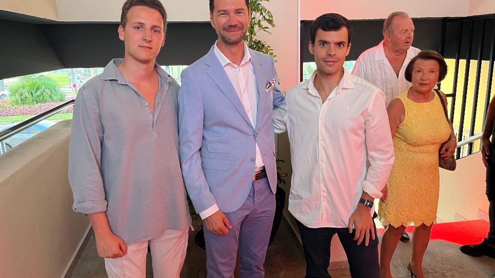 Juan Castillejo Chico de Guzmán, Jacob Jiménez y el marqués de las Amarillas.