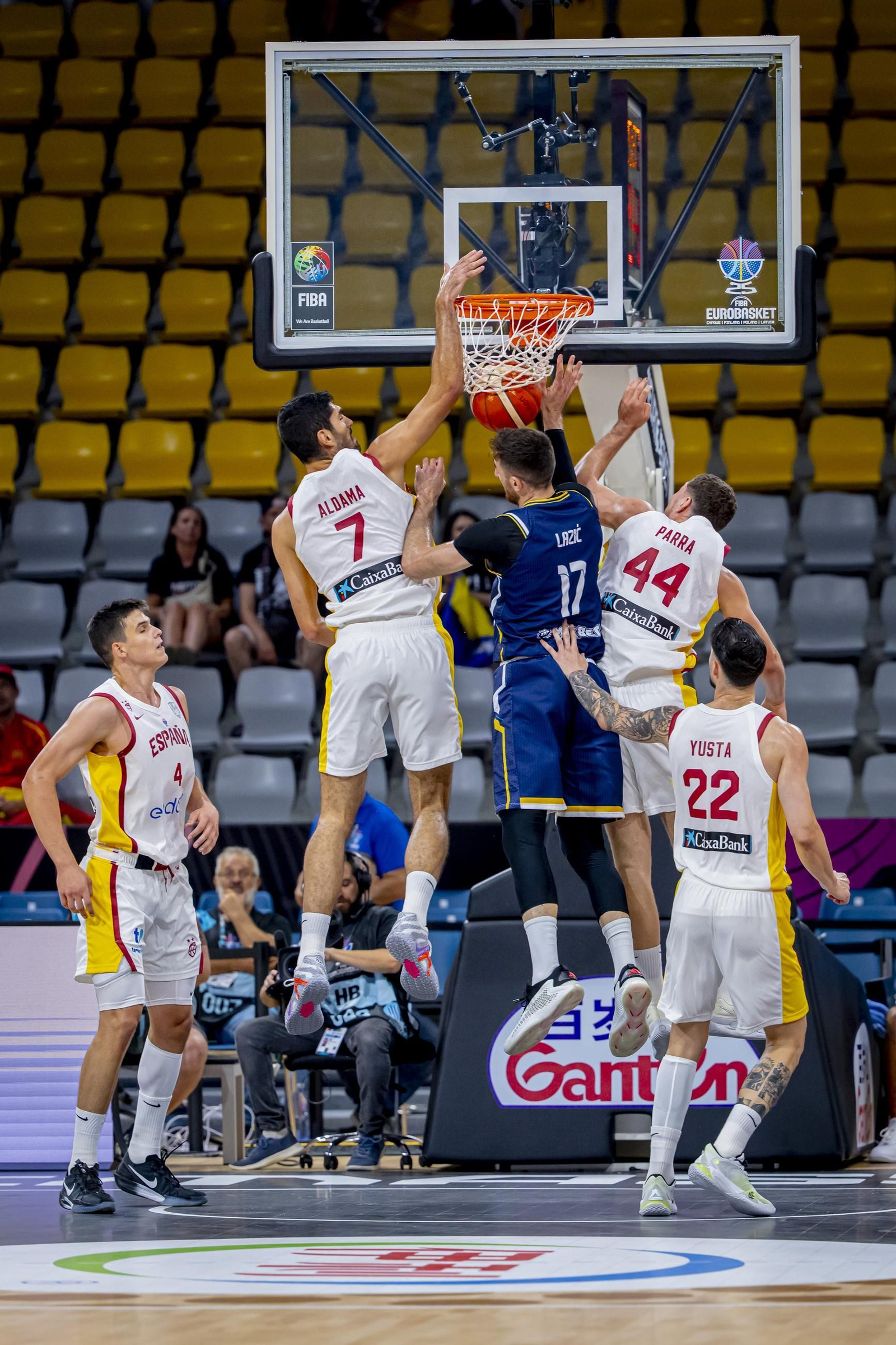 Las fotos del España - Bosnia de baloncesto