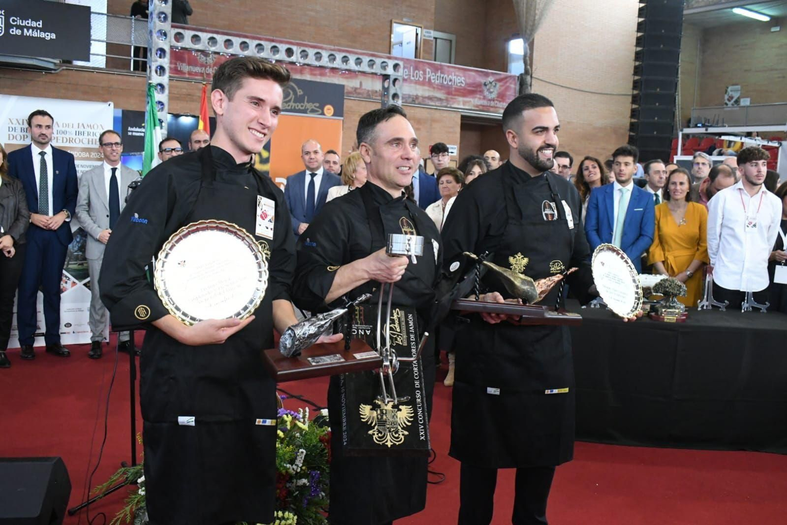 El concurso de mejor cortador en la Feria del Jamón de Los Pedroches, en imágenes