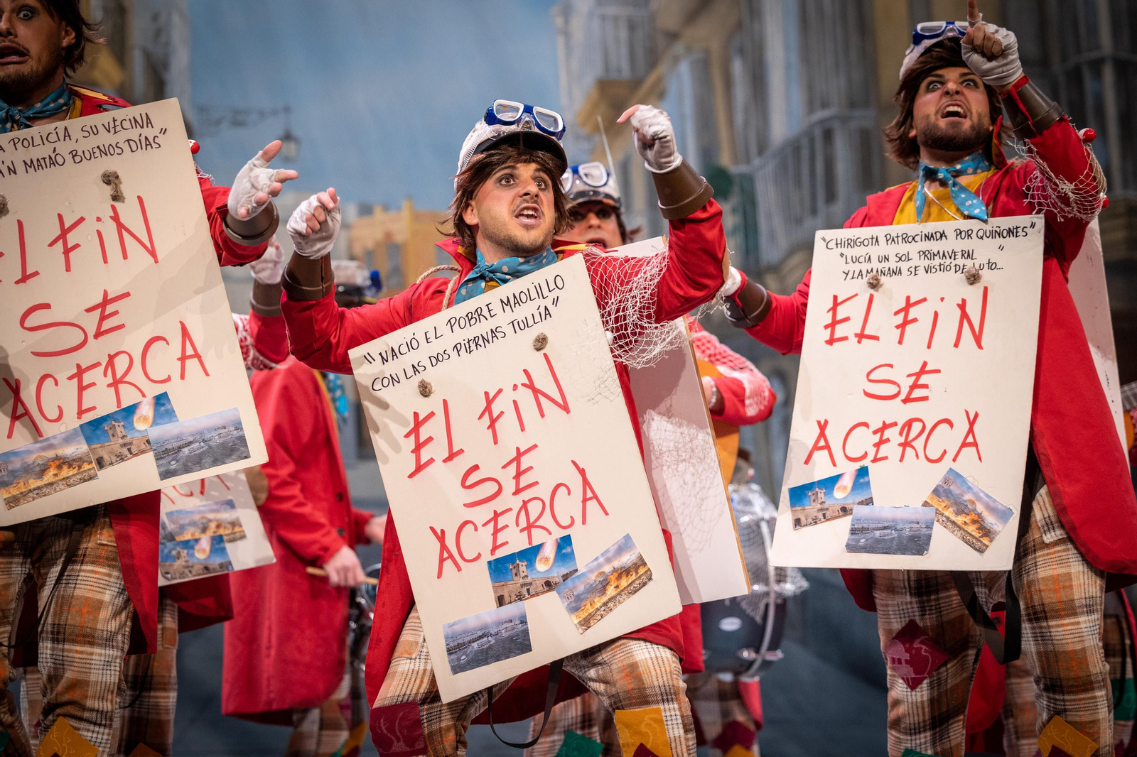 Chirigota 'La alegría de Cai (los apocalípticos)'