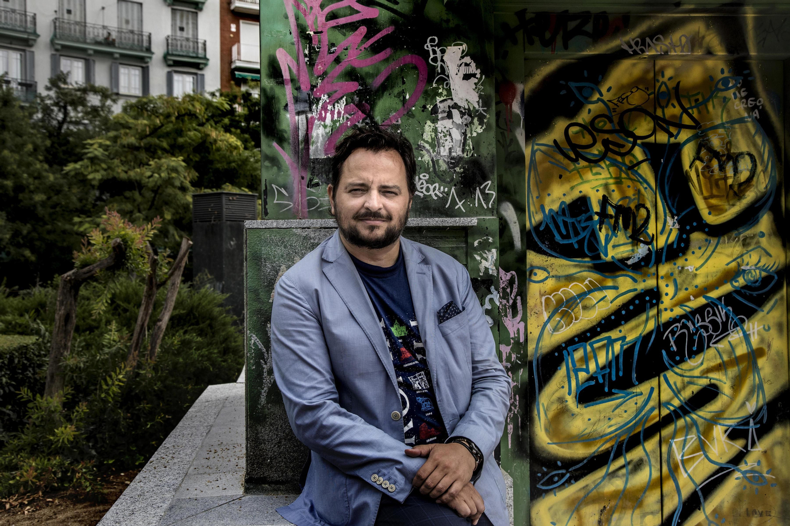 El periodista, filólogo y profesor David Felipe Arranz, autor de ‘España sin resolver’.