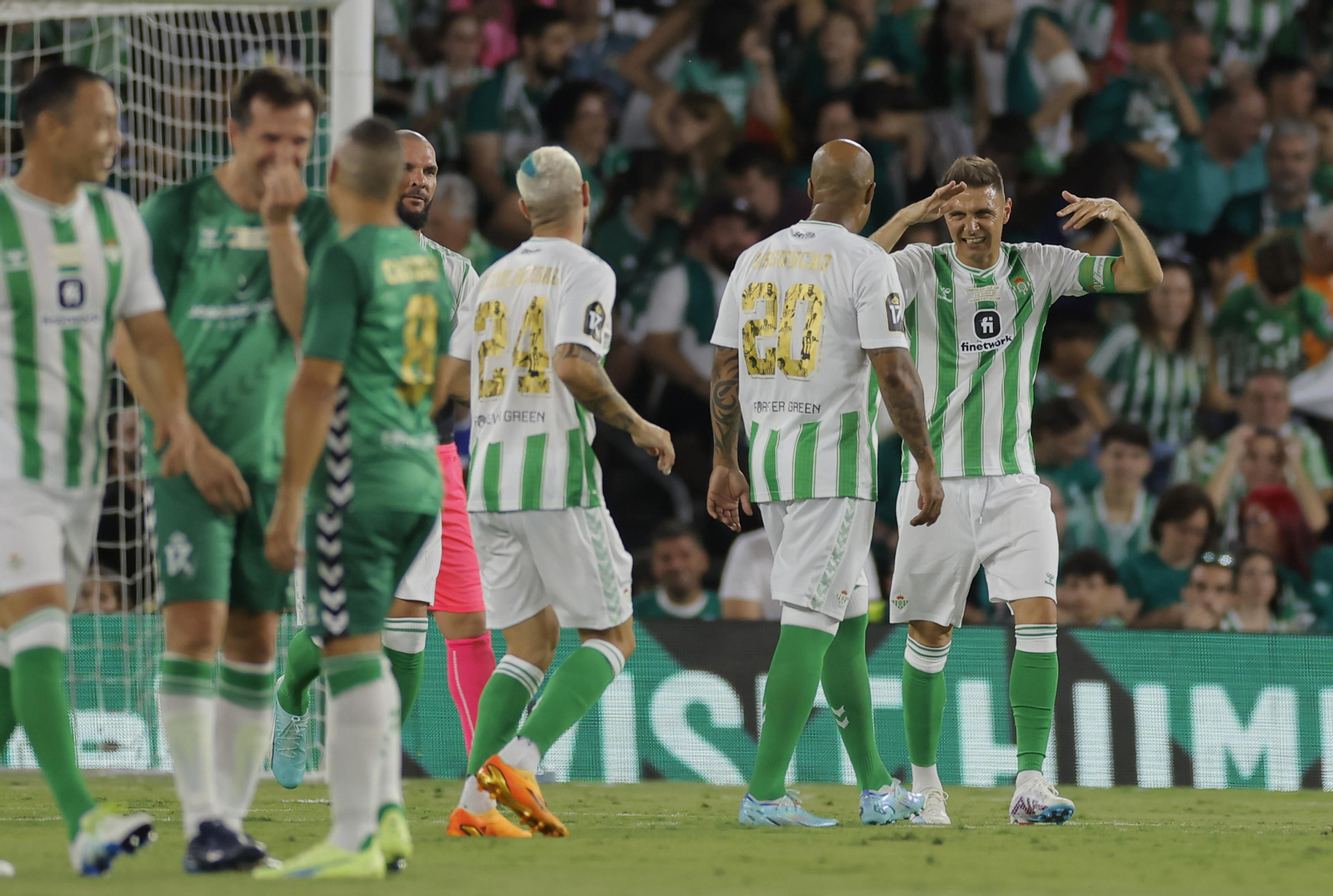 Las imágenes del partido de despedida de Joaquín