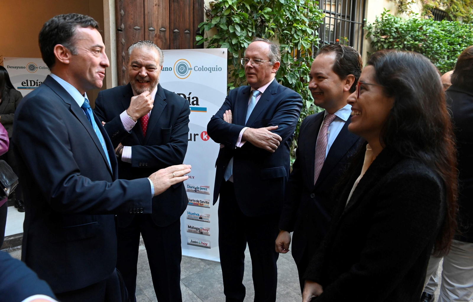 El desayuno coloquio de 'El Día de Córdoba' con Miguel Ángel Tamarit, en imágenes