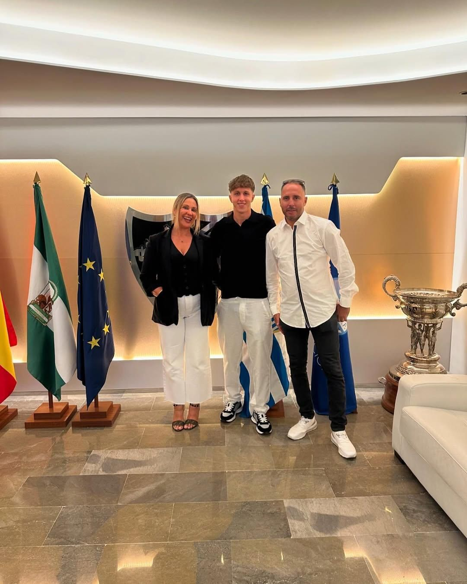 El Málaga hace contrato profesional a Ali El Failali Gallego