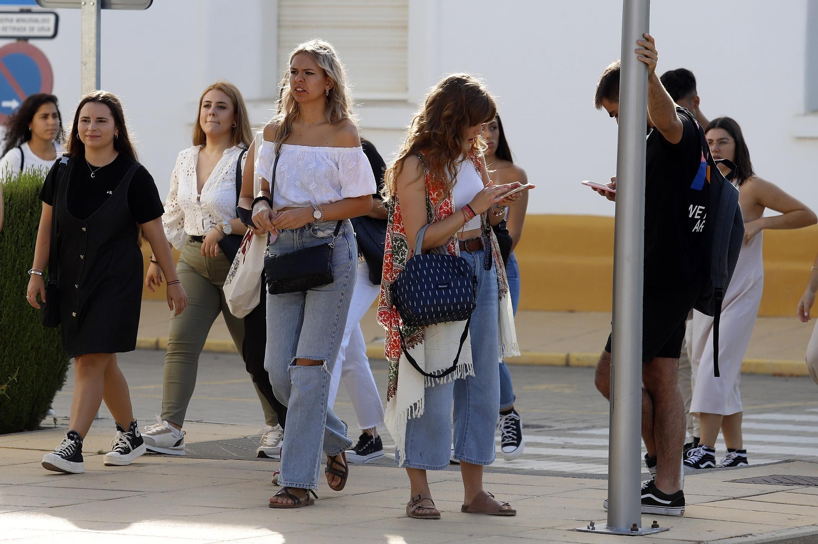 Imágenes de la vuelta a la Universidad de Huelva