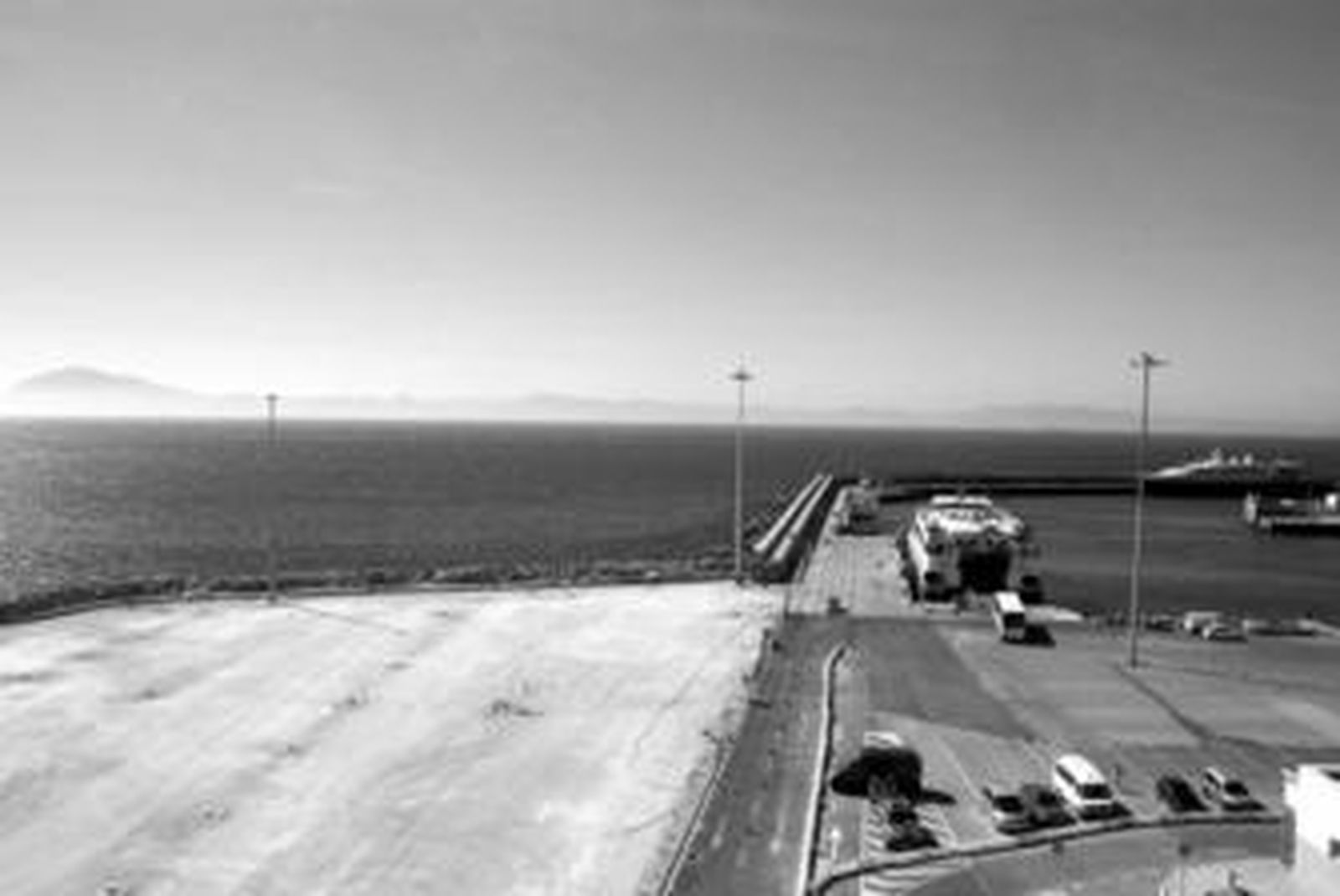 Atraques de las instalaciones portuarias de Tarifa.