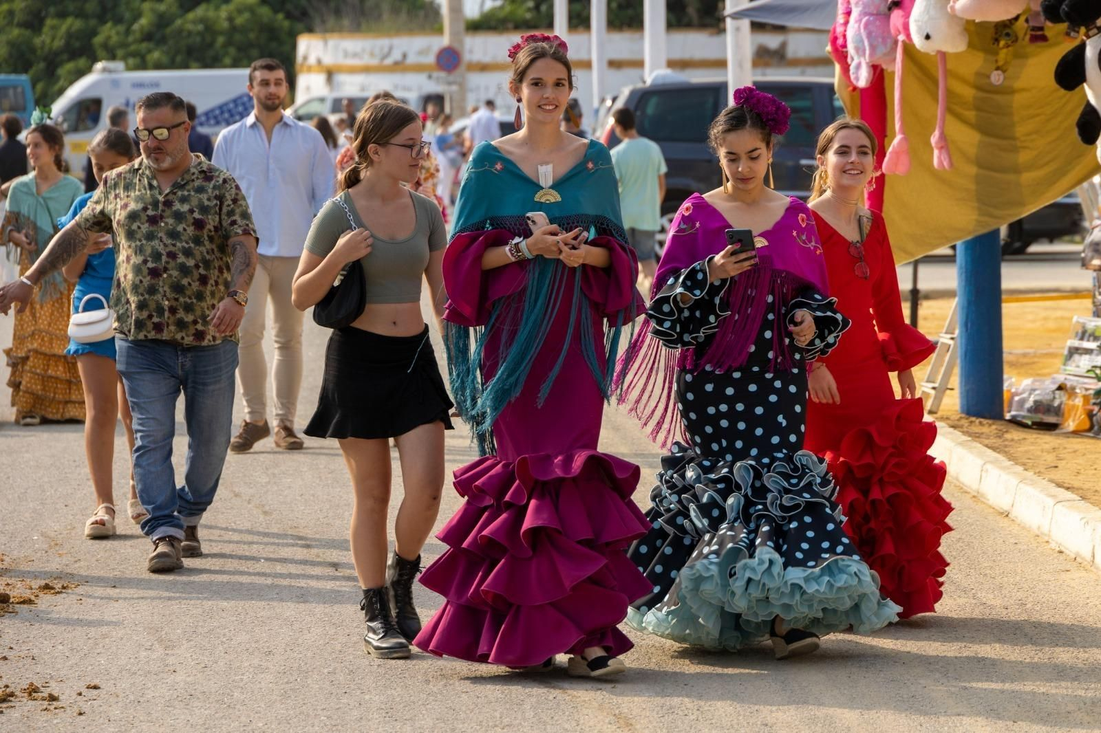 Búscate en las imágenes del sábado de Feria de El Puerto