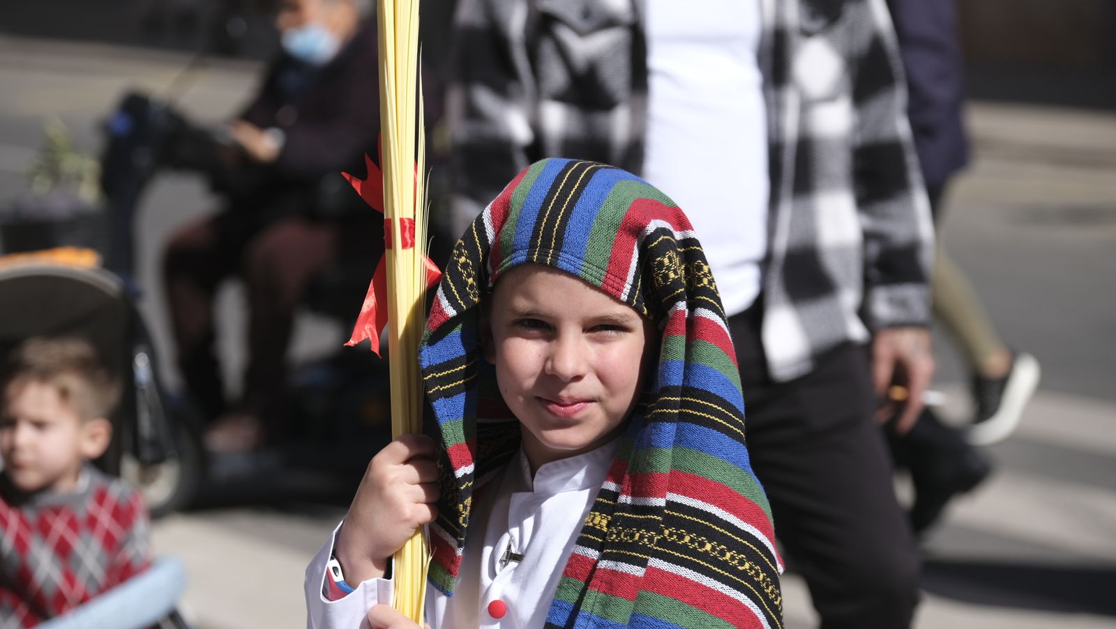 Fotogalería de la procesión de La Borriquita en Almería. Semana Santa 2022.