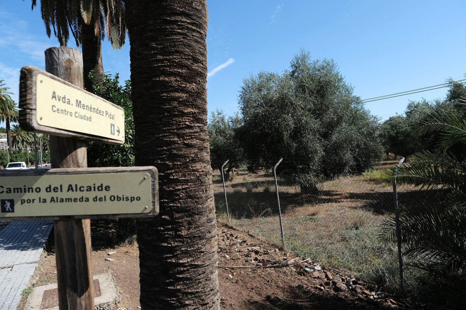 Terrenos donde se levantará el futuro Parque Central de Bomberos de Córdoba.