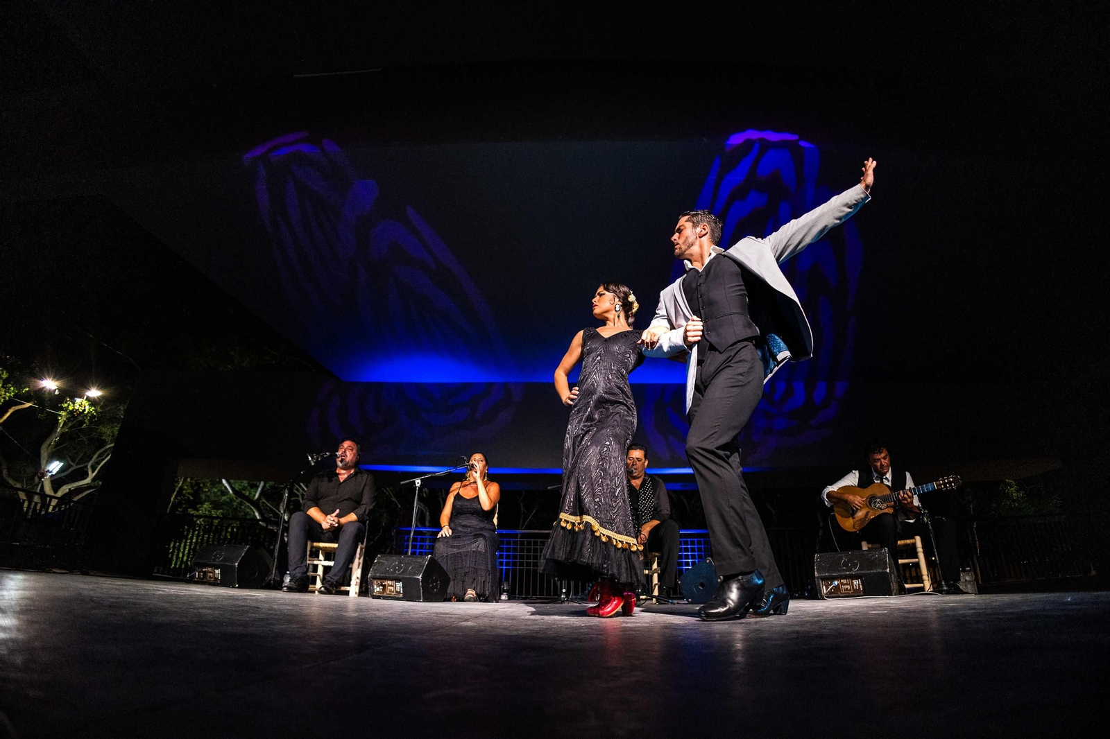 La Isla Ciudad Flamenca: Noche de baile en el Parque de San Fernando