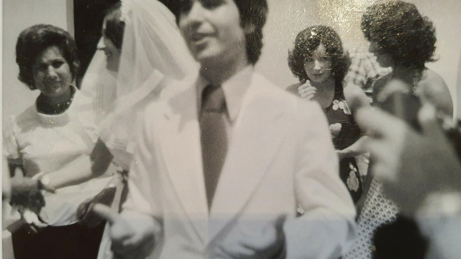 Miguel, padrino de la boda de su hermano