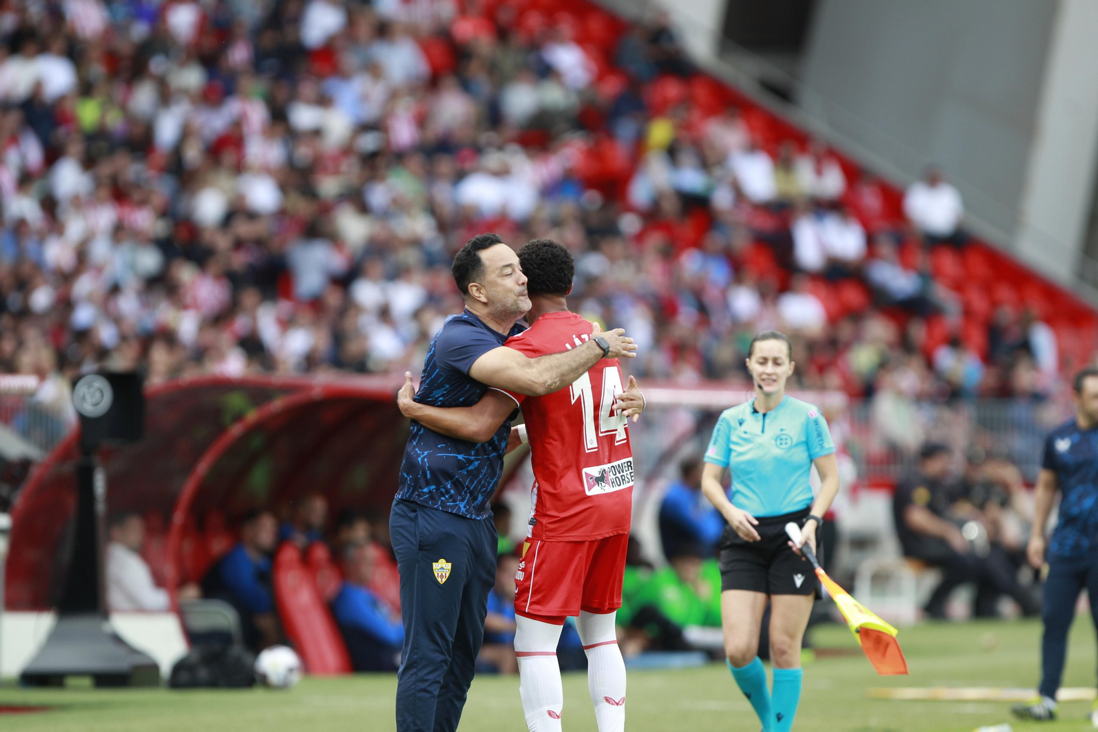 Imágenes del partido U.D. Almería-R.C.D. Mallorca
