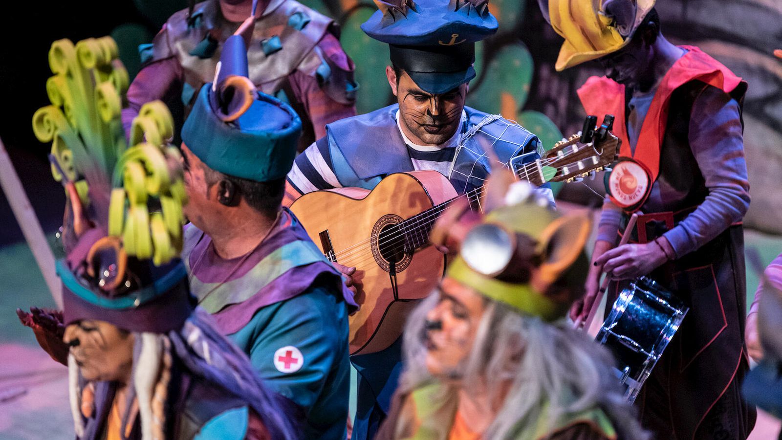 Comparsa Un mundo nuevo.