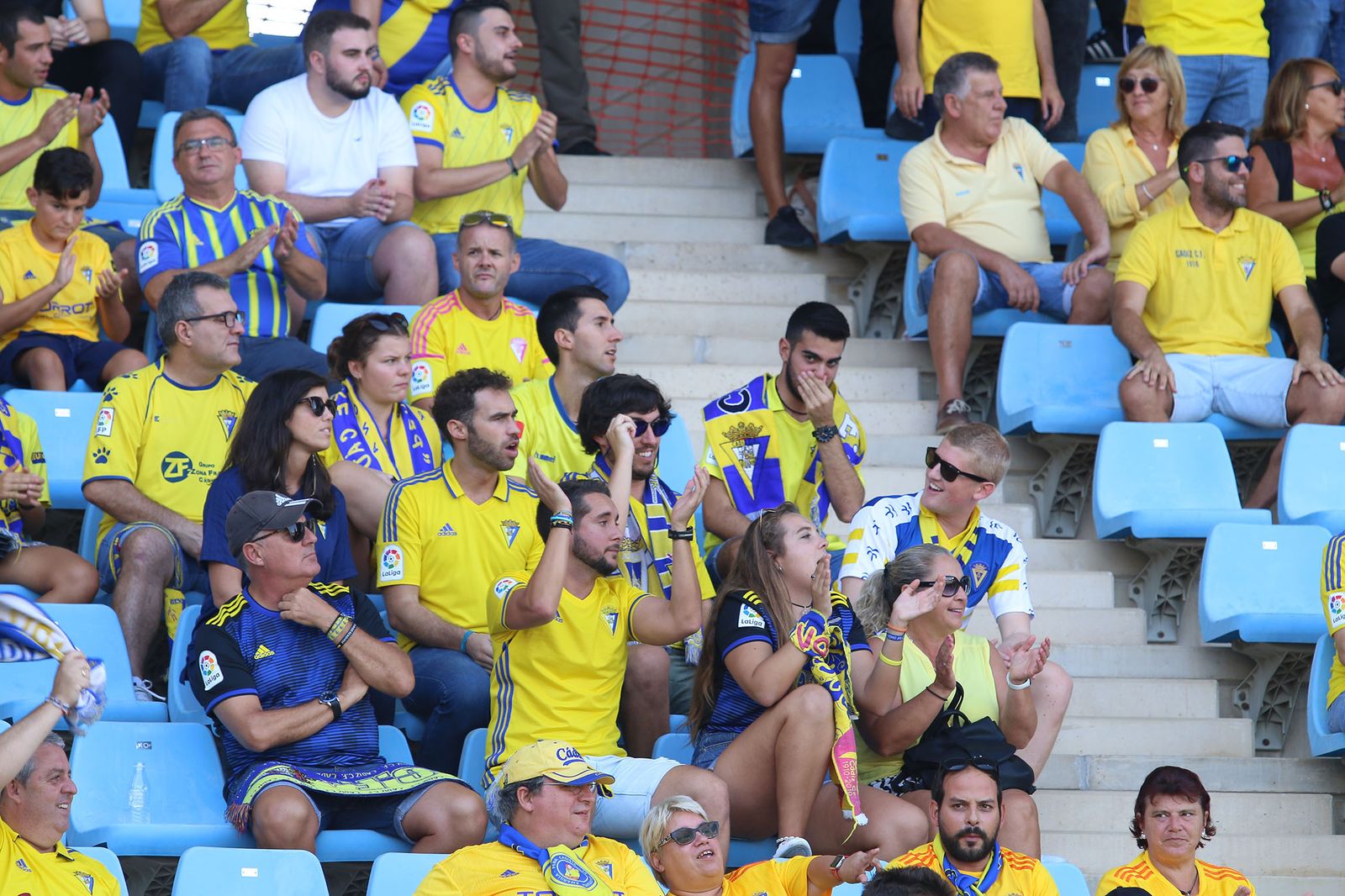 Las imágenes del UD ALMERÍA-CÁDIZ CF