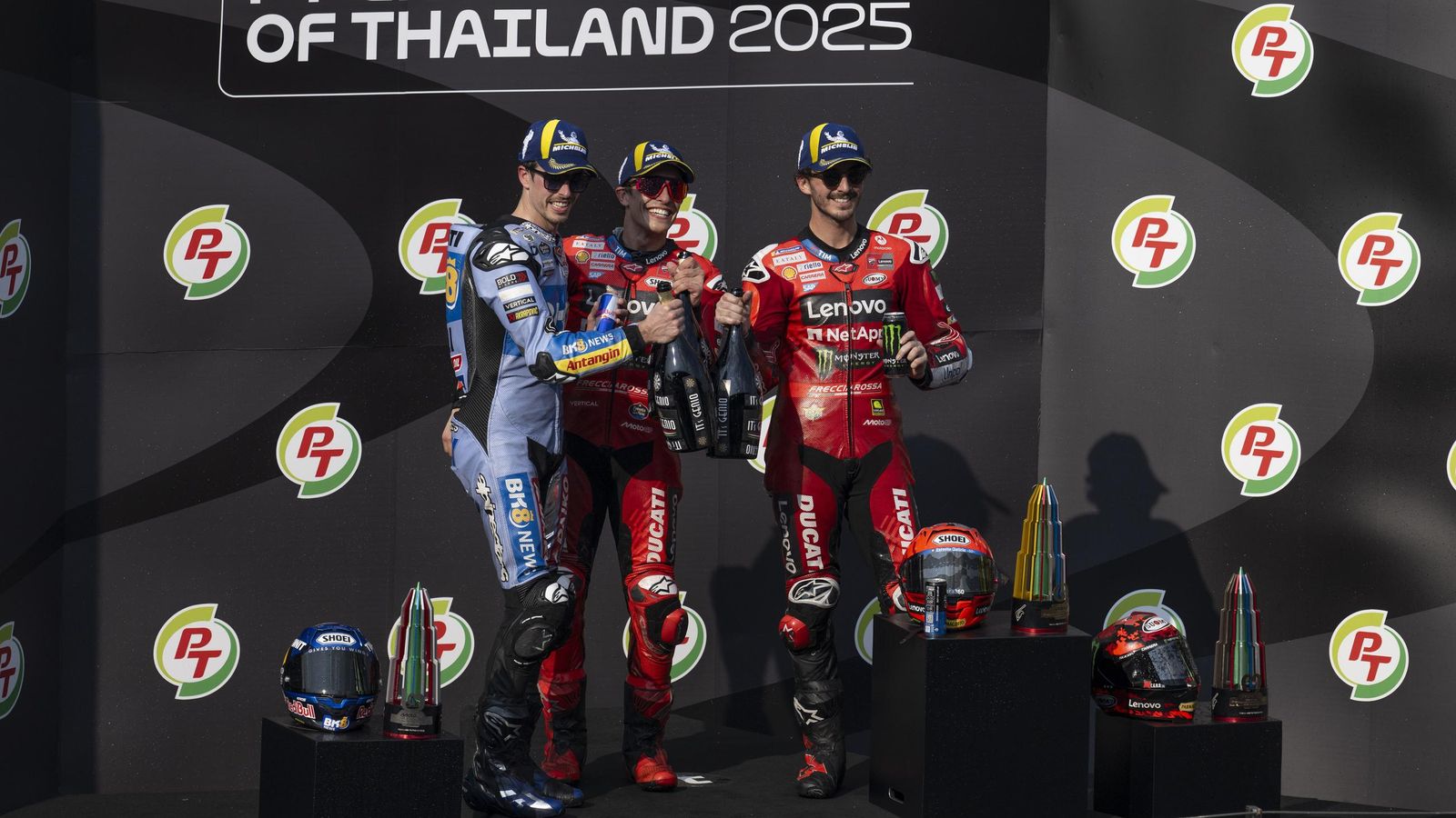 Las fotos del triunfo de Marc Márquez en Tailandia