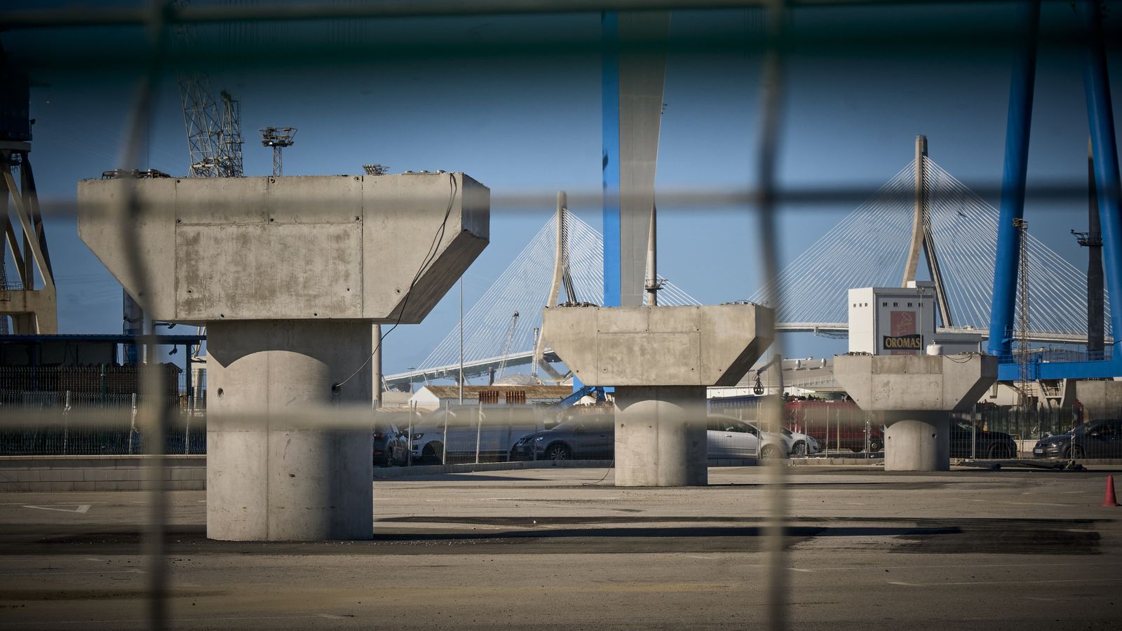 Imágenes del estado actual de la obra del trazado ferroviario de La Cabezuela