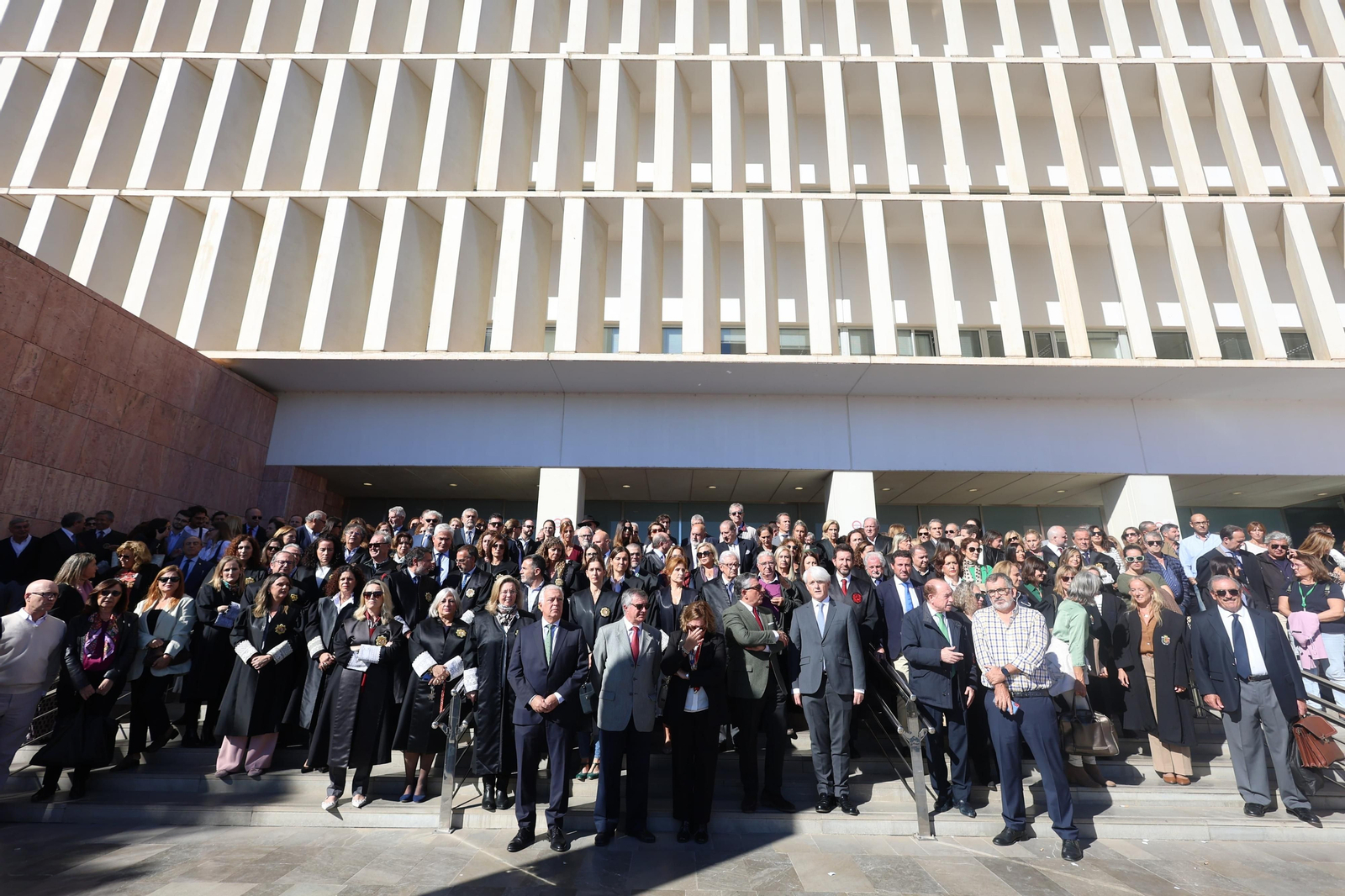 La Justicia se concentra en Málaga para defender su independencia.