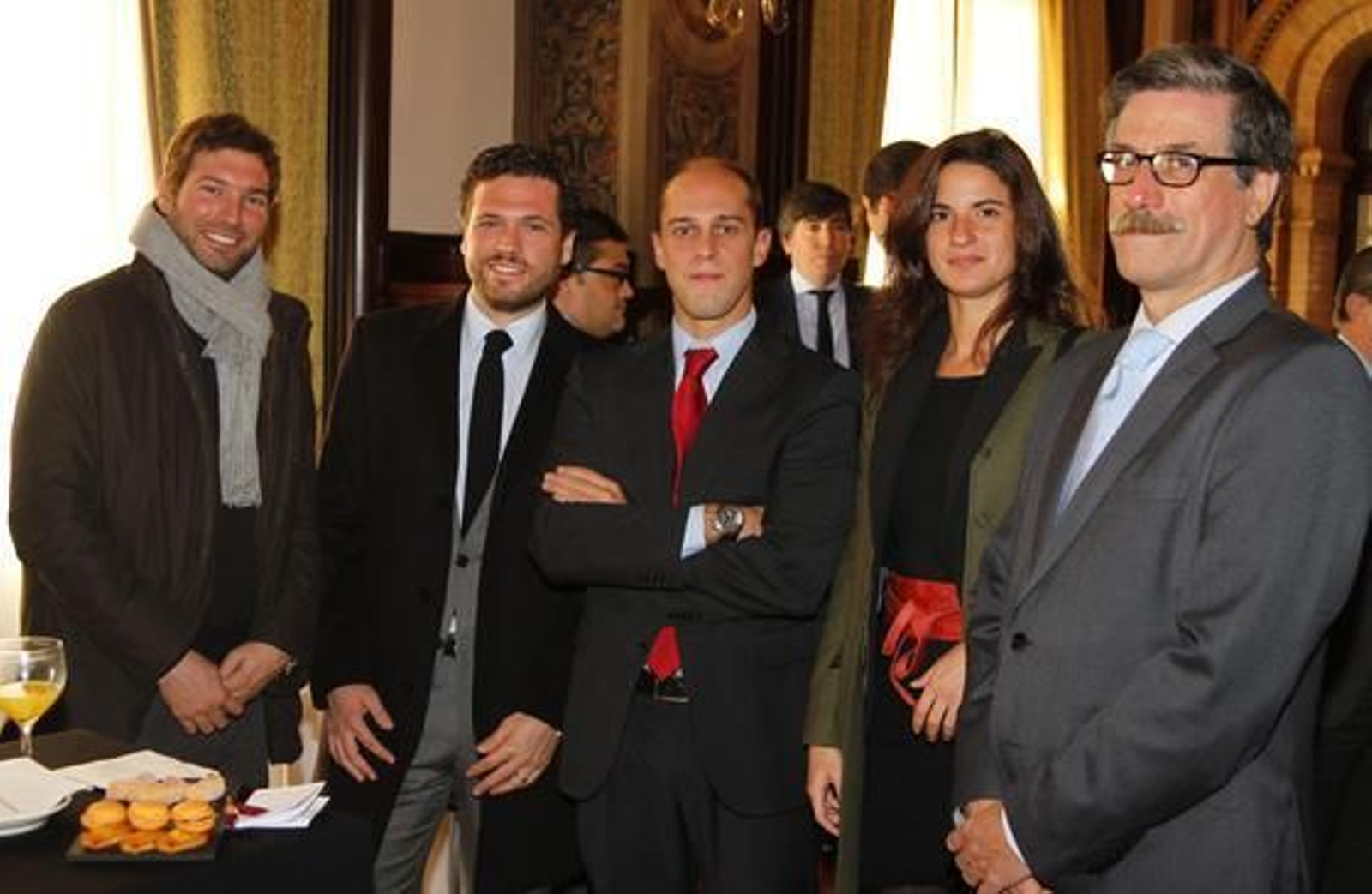 Mario Blanco, Ignacio Blanco, Alejandro Cueto, Celia Ferrero y Francisco de Palacio.

Foto: Juan Carlos Vazquez y Victoria Garcia