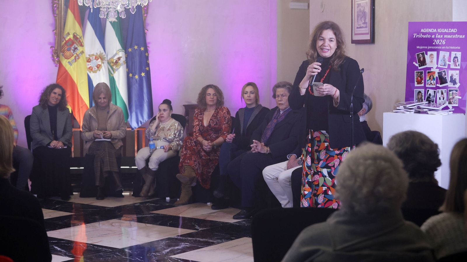 Presentación de la agenda 'Tributo a las Nuestras 2026' de Jerez