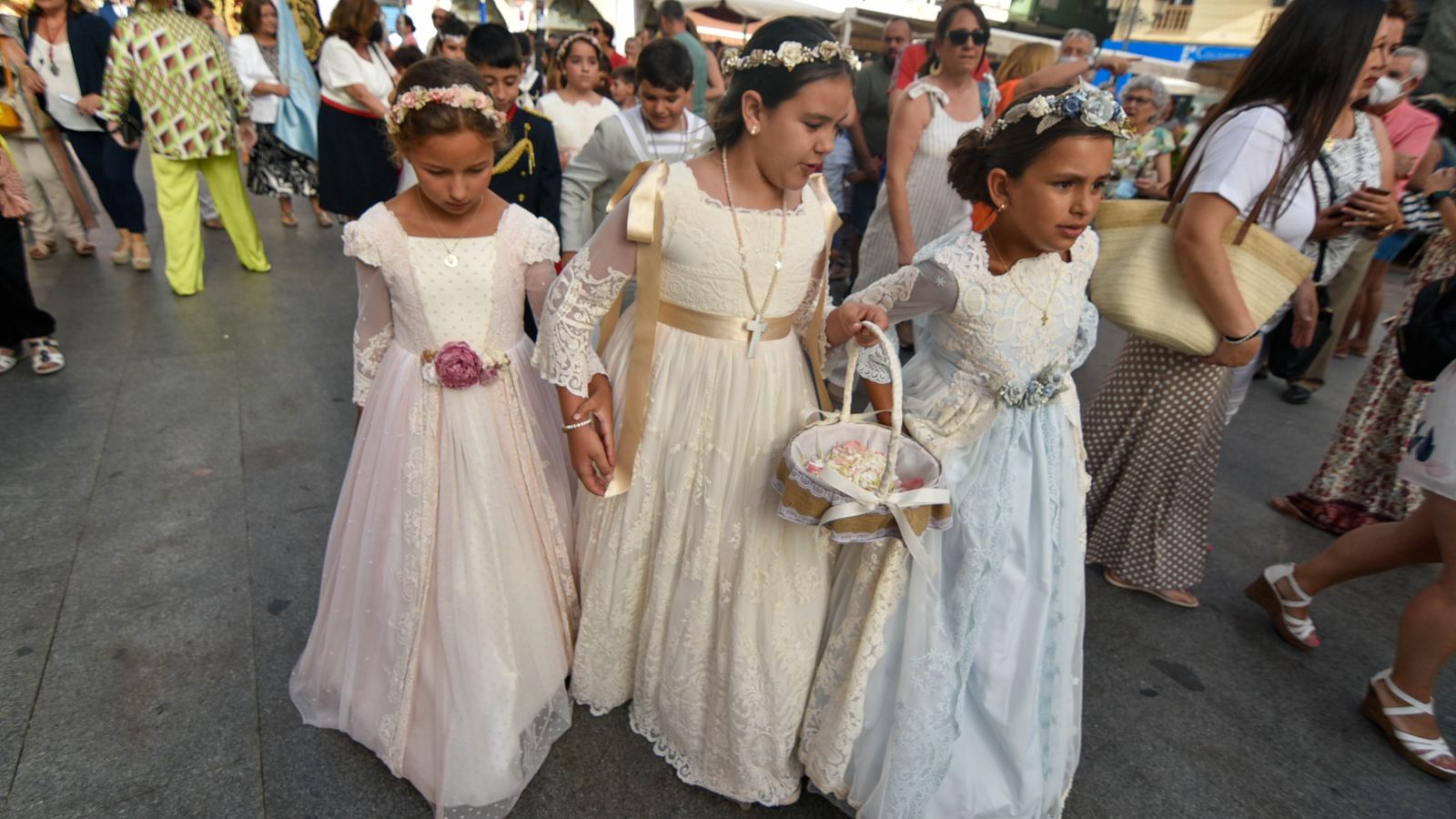 Las fotos de la procesión del Corpus Christi en La Línea