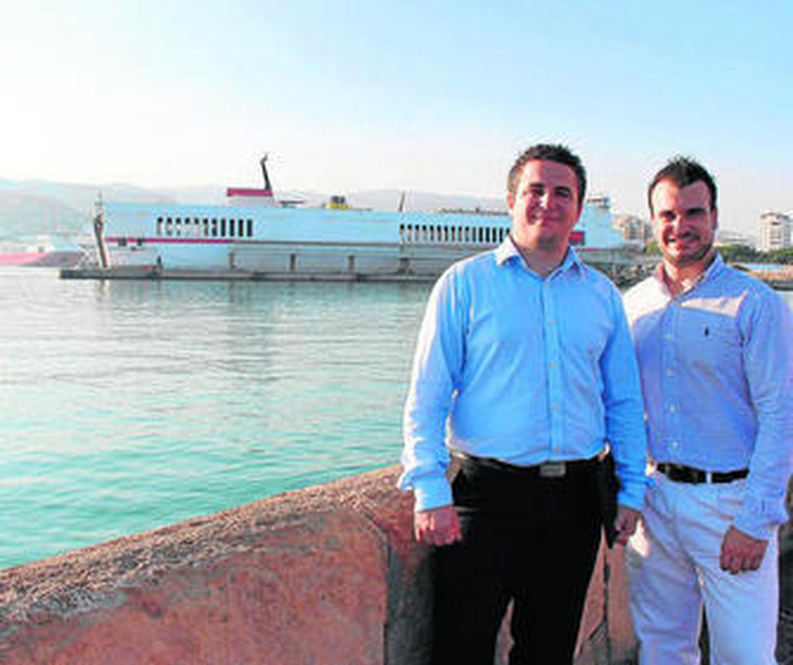 Óscar Raya y Luis Sánchez emprenden la implantación de los productos españoles en Dubai.