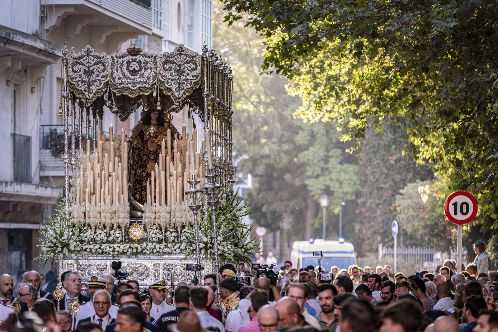 Las imágenes de la procesión de la Virgen del Carmen en Cádiz