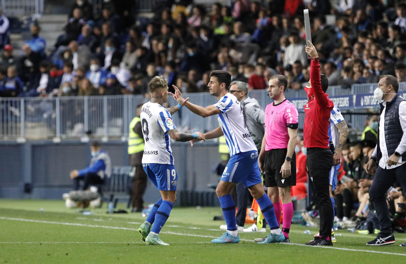 Las fotos del Málaga CF-Ponferradina