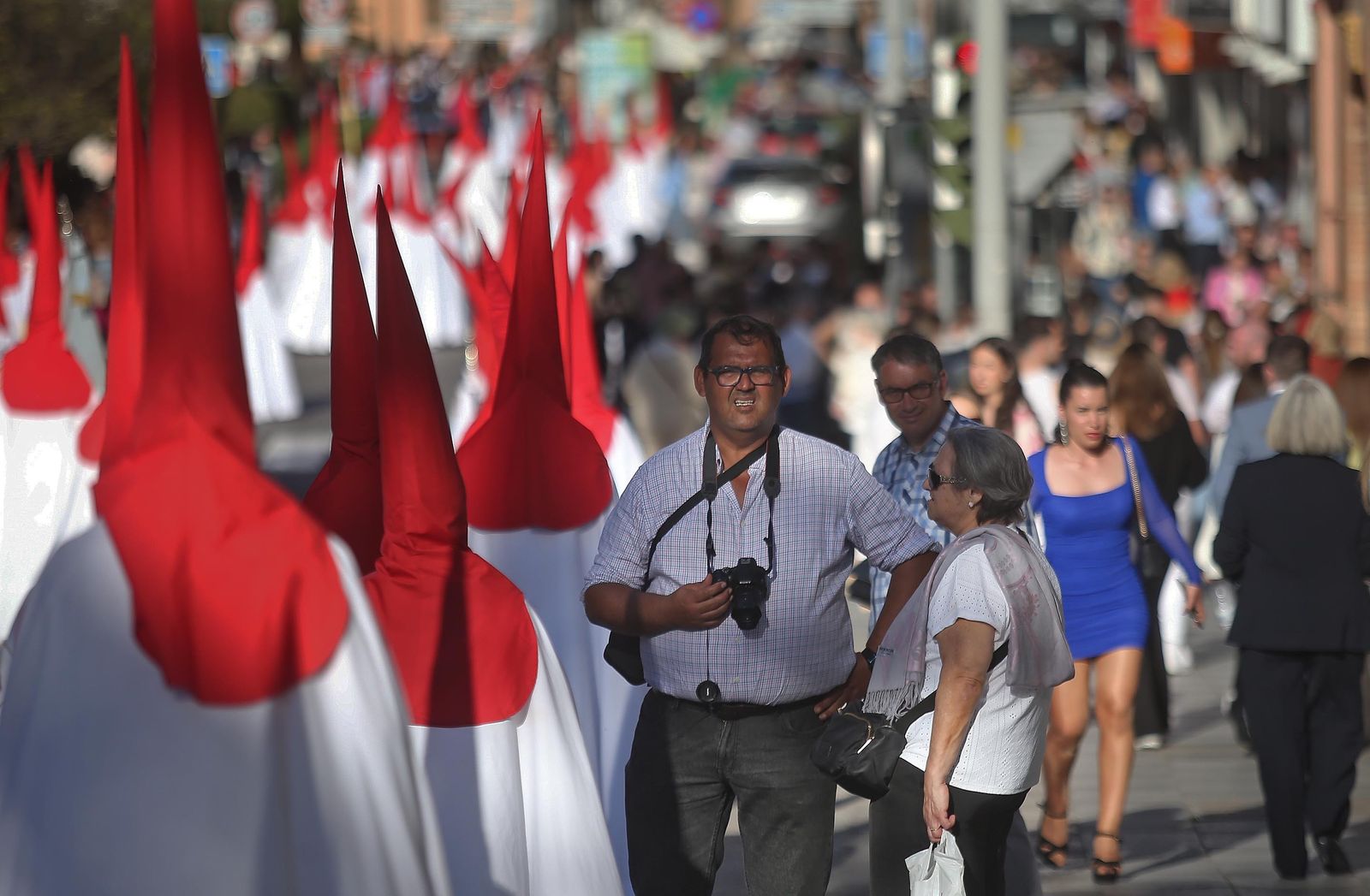 Fotos del Domingo de Ramos en Algeciras: Borriquita y Oración en el Huerto